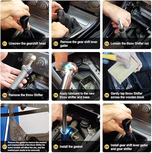 Miniatura 5 de Kit de cambio corto de 5 velocidades compatible con Subaru Impreza WRX STI 96-06