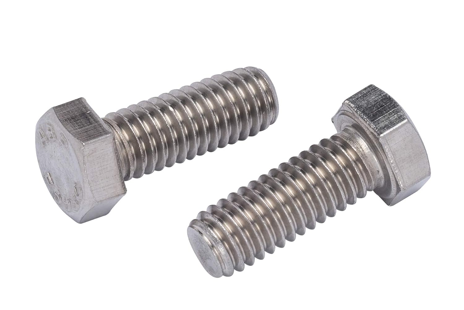 Bolt Dropper 1/4" x 3/4" Stainless Steel Hex Bolts, (100pcs), 18-8 (304) S/S, by Bolt Dropper.