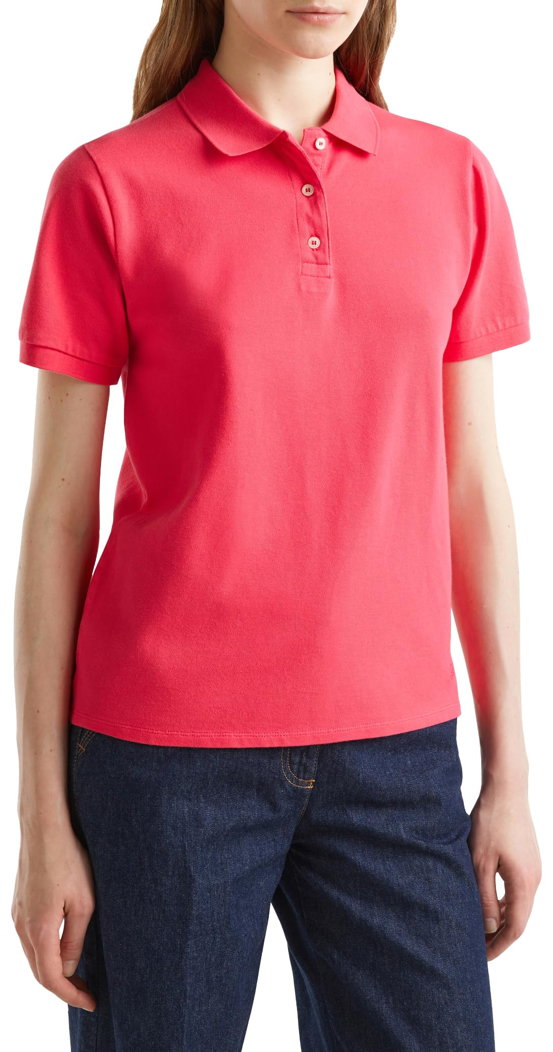 United Colors of Benetton Maglia Polo M/M 3wg9d300e Polo Donna