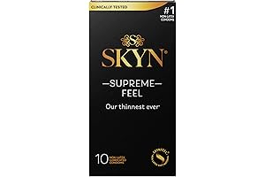 SKYN Elite Unwrapped Lubricated Non-Latex Condoms