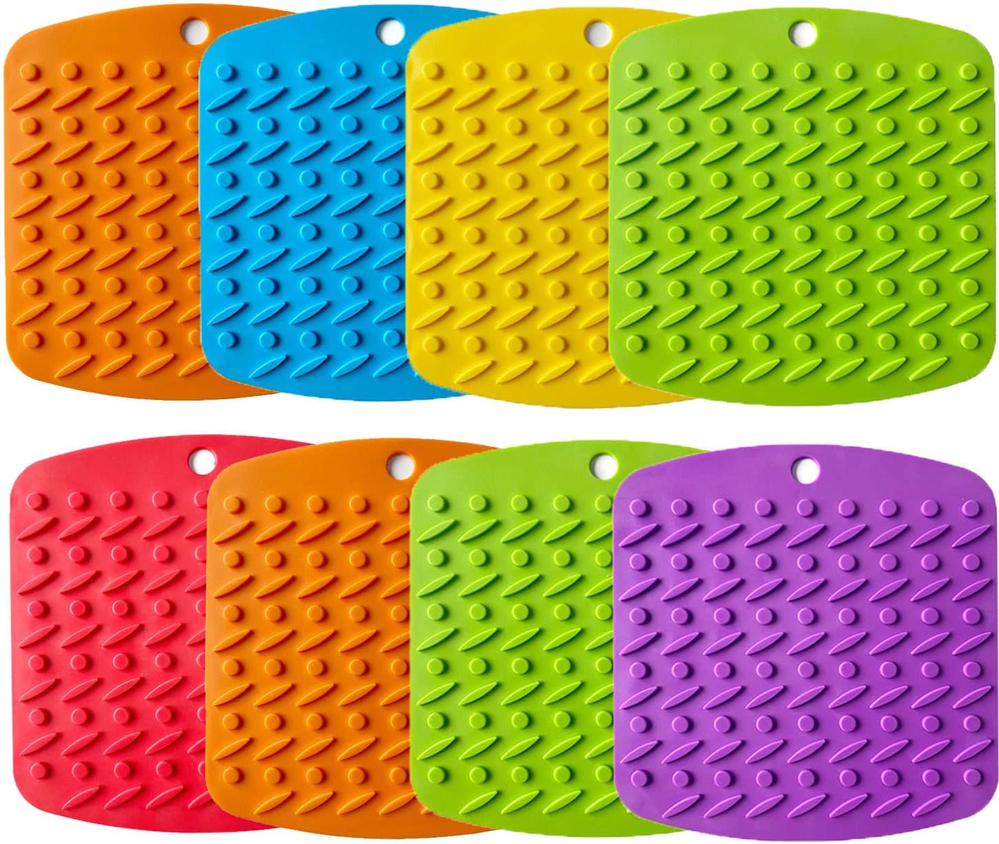 BHMBKCT Silicone Pot Holders, Trivet Mat, Hot Pad, Jar