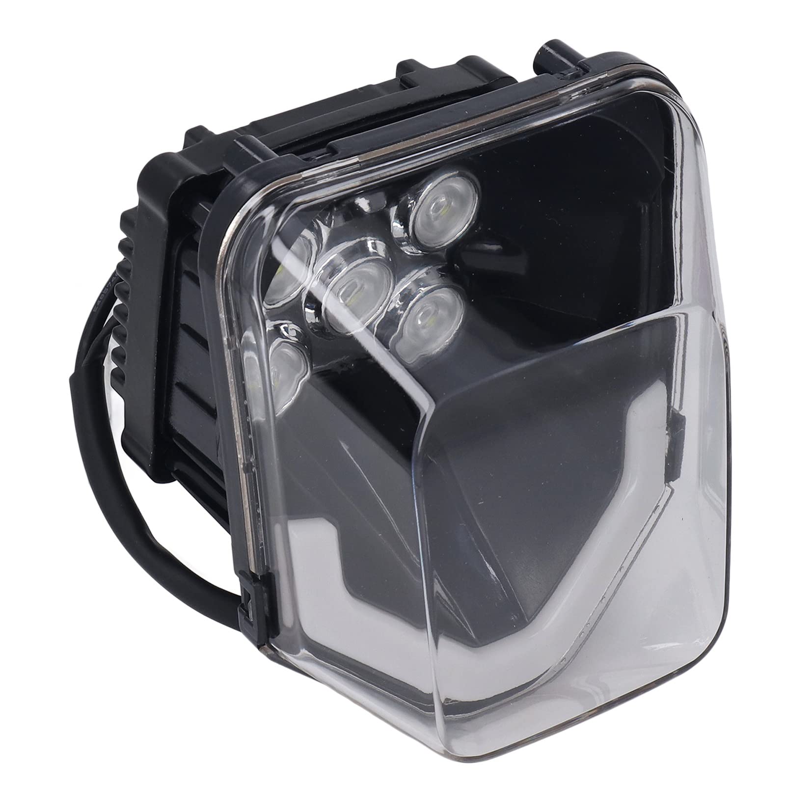 EBTOOLS Faro per Moto ABS Faro per Moto LED 35W Sostituzione della Luce di Guida per Motocicletta Impermeabile Ad Alta luminosità per Husqvarna TE FC TC