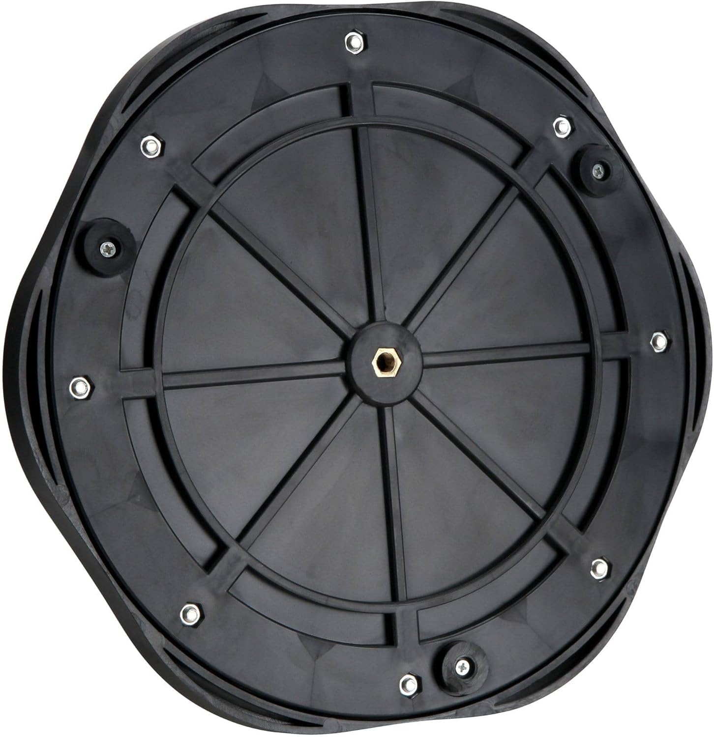 ROCKSTAR - Almohadilla de Práctica de Batería de 10" con Bolsa de Transporte y Soporte Trípode RT-008. Pad de Tambor Sintonizable, Antideslizante y Portátil | Incluye Baquetas | Ideal Bateristas