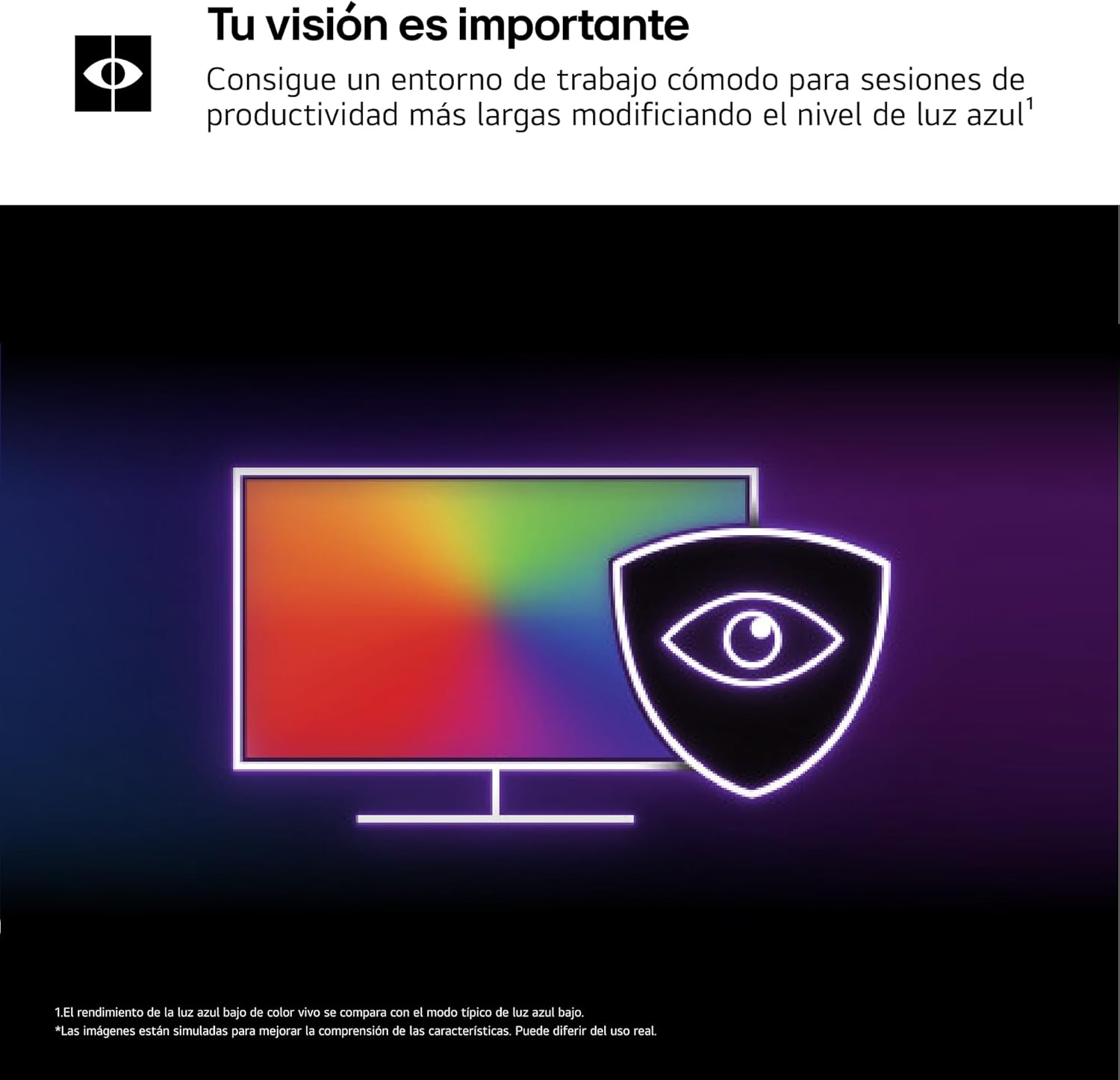 LG 34U650A-B – Monitor UltraWide, 34», Curvo 3800R, IPS, WQHD, (3440×1440), 21:9, 100Hz, 5 ms (GTG), HDR10, USB-C, Inclinable, Negro 11