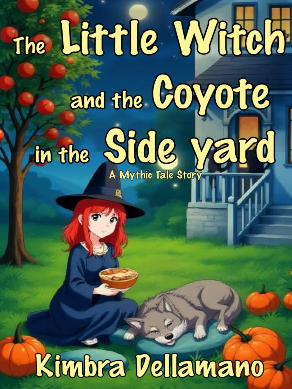 The Little Witch and the Coyote in the Side Yard. (Mythic Tales)