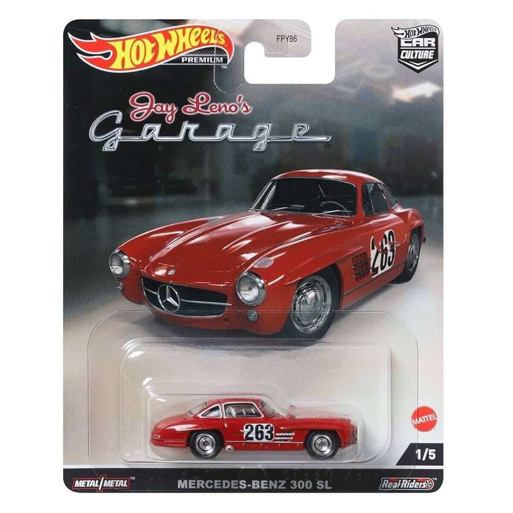 Amazon.com: Hot Wheels Car Culture 2022 Jay Leno's Garage