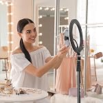 Ulanzi TT43 190cm Light Stand Extendable Photography, Adjustable 6.23ft Aluminum Tripod, Reversible Portable Studio Tripod for Continute Output Lighting, Strobe Light, Webcams, Cameras