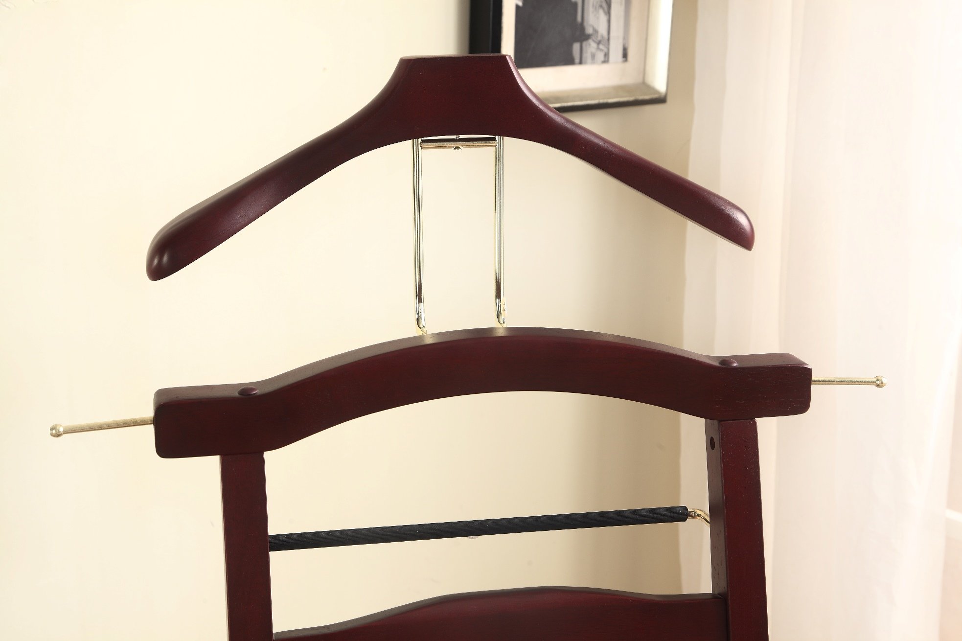 Proman Products Manchester Chair Valet VL36142 with Drawer, Hanger