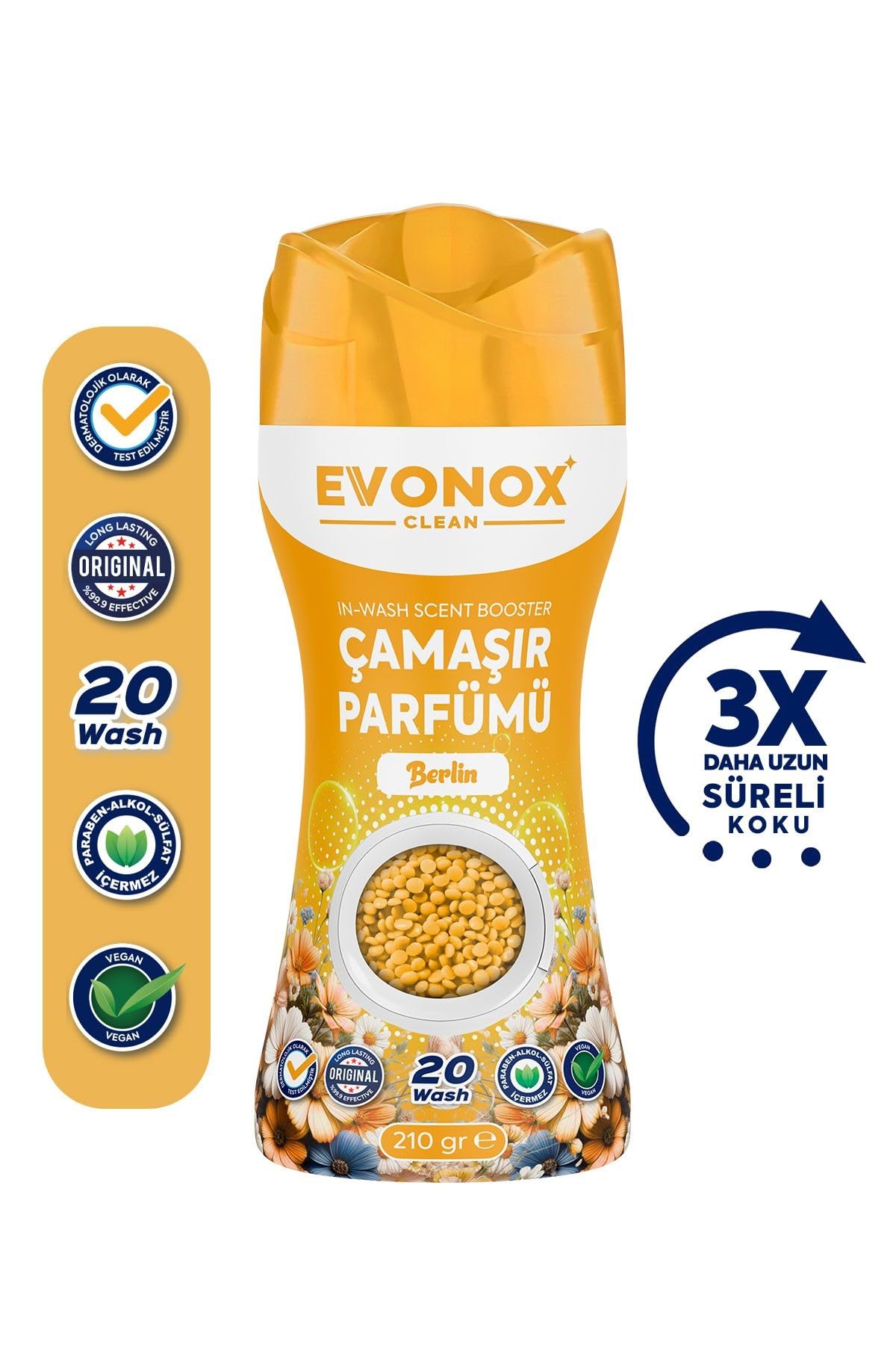 Evonox Clean Granül Çamaşır Parfümü & Çamaşır Yumuşatıcı (İSTANBUL KOKUSU)