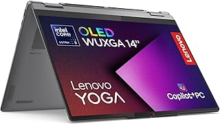 Lenovo Yoga 7 2-in-1 Gen 10 – Ordenador Portátil IA Convertible Táctil 14" OLED (Intel Core Ultra 5 226V, 16 GB RAM, 512...