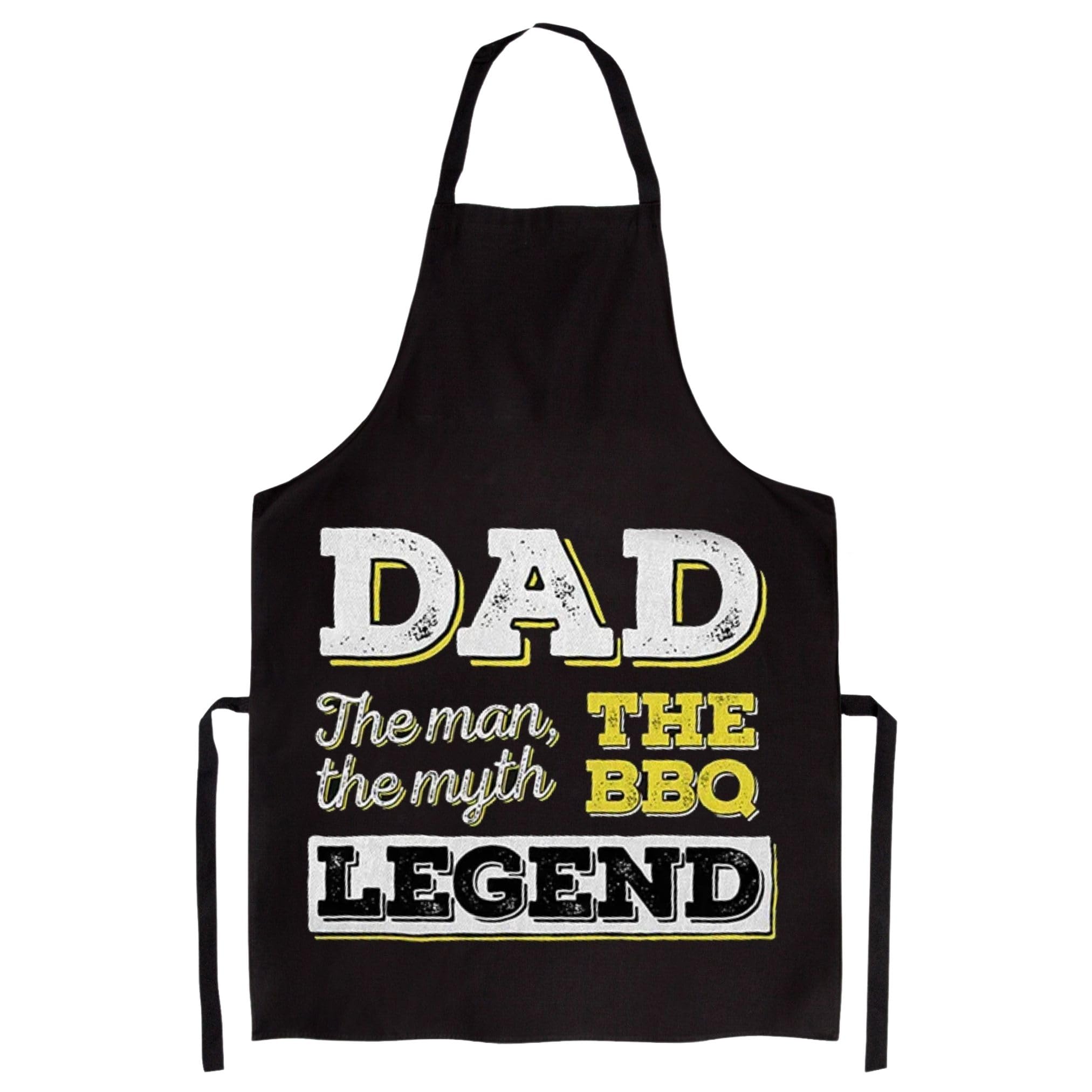 AKH® Father’s Day Apron for Dad | Funny Cotton Cooking & BBQ Apron | Best Dad Gift for Kitchen or Grill | Novelty Chef Apron for Men | One Size | BBQ Legend