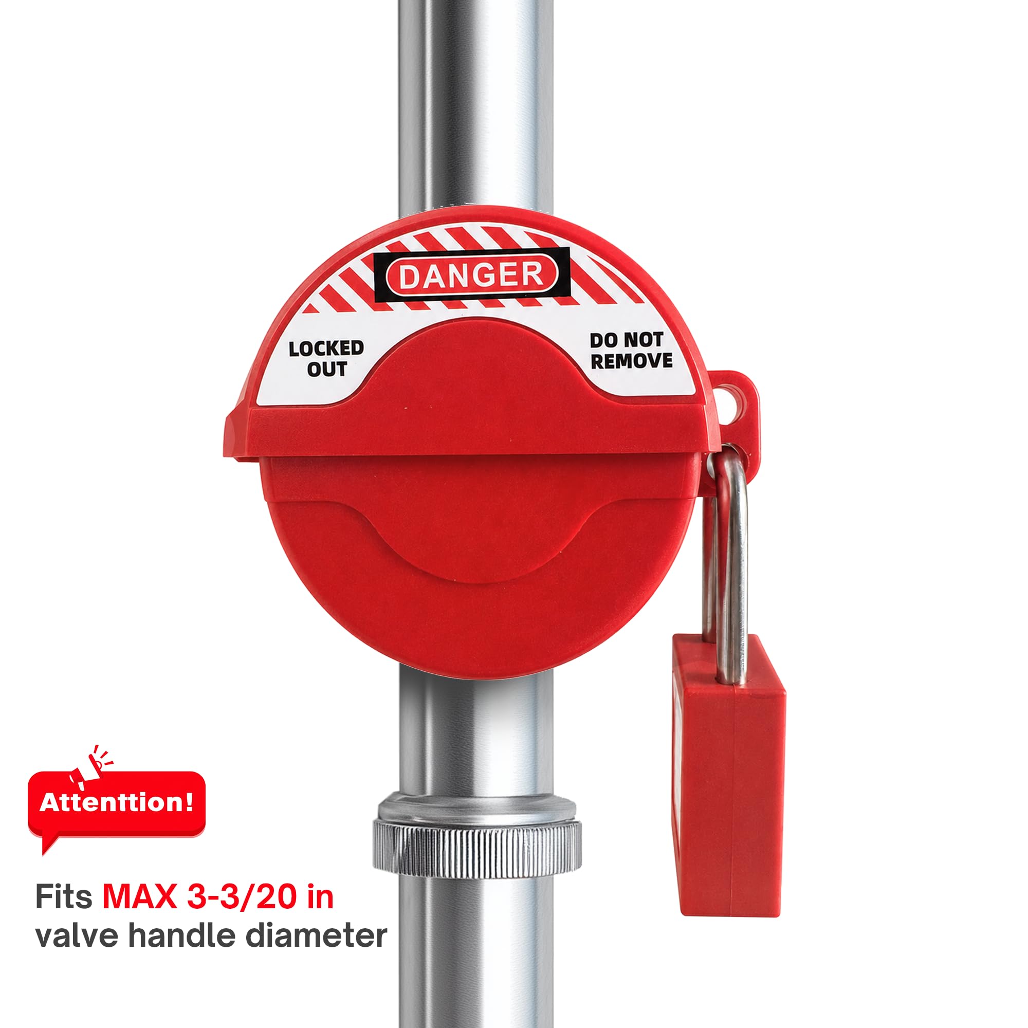 Gate Valve Lockout - Secure Your Outdoor Faucets -6