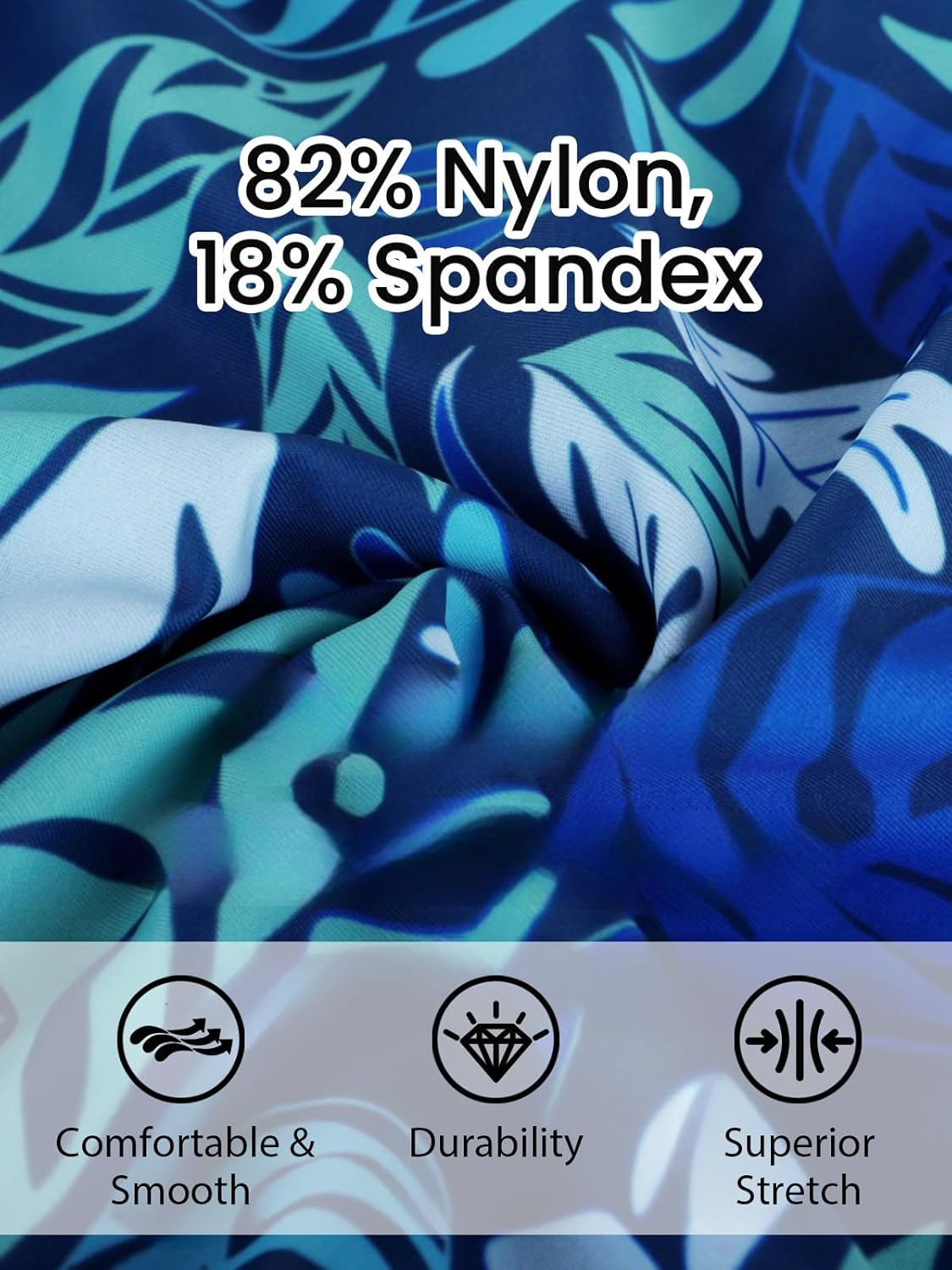 ECUPPER Women Short Sleeve Tankini Swim Dress Ruffled Flowy Skirt Swimsuits Tummy Control Two Piece Bathing Suits with Shorts - Image 5