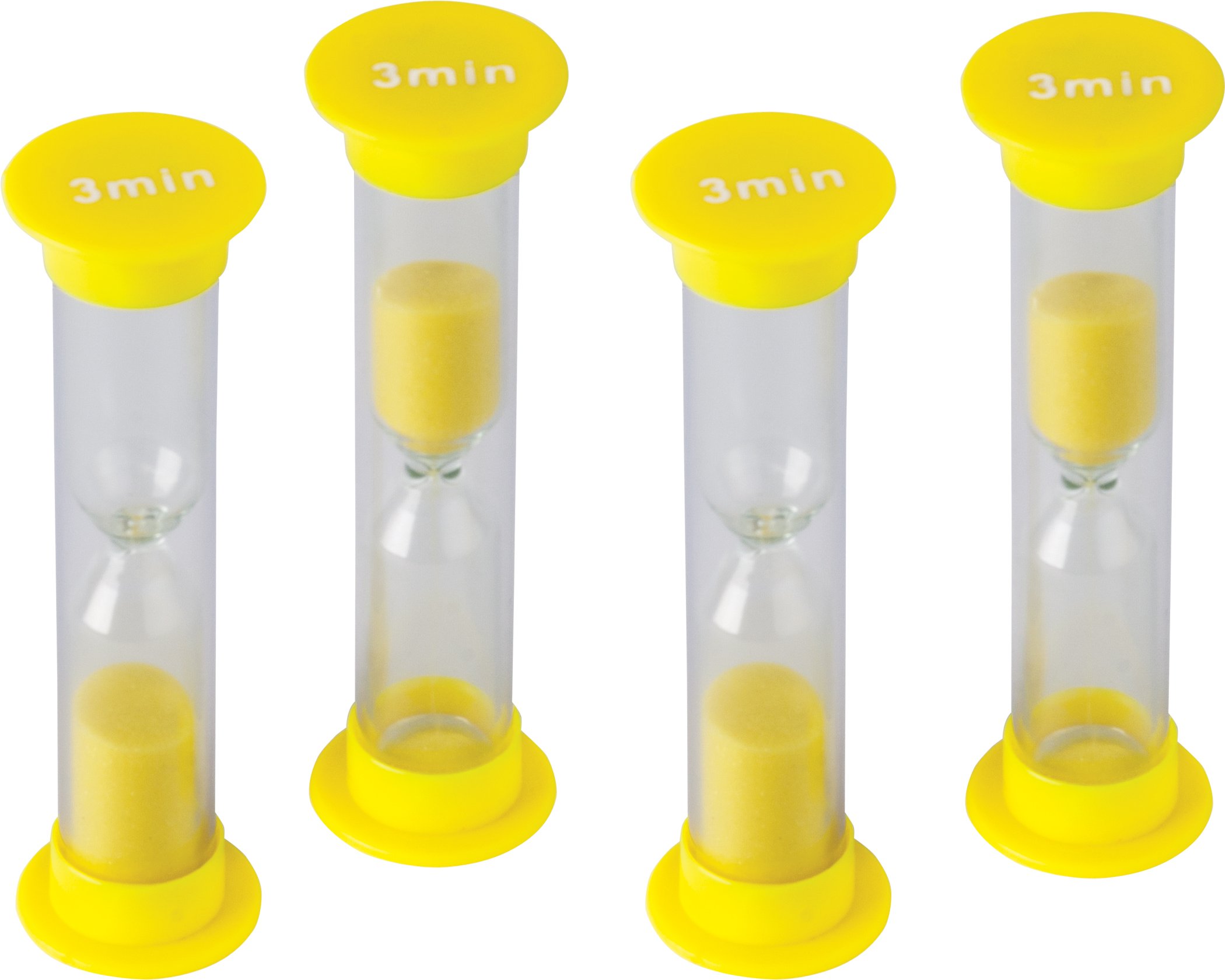 Teacher Created Resources 3 Minute Small Sand Timer (20661),Yellow โ image 1