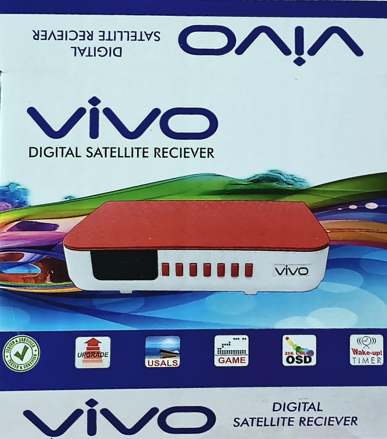DVB MPEG2 Digital Satellite Receiver Set Top Box with Remote, DD FreeDish FTA DTH, White, Compact Size-image-17