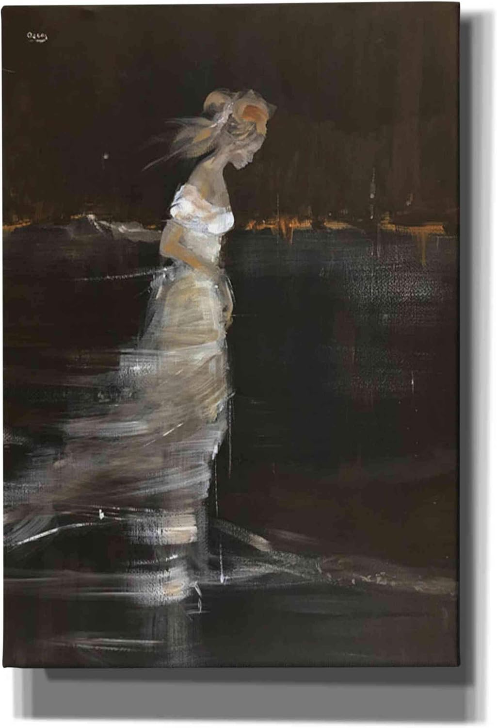 Epic Graffiti 'Runaway' by Oscar Alvarez Pardo, Canvas Wall Art, 12"x18"