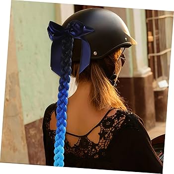 Amazon.co.jp: VORCOOL バイク ヘルメット 三つ編み ヘルメット