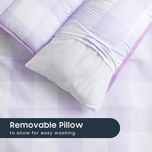 Miniatura 4 de Wake In Cloud - Toddler Nap Mat with Pillow and Blanket, for Kids Boys Girls Ages 3 Plus in Kindergarten Daycare Preschool, Roll Up Sleeping Bag,