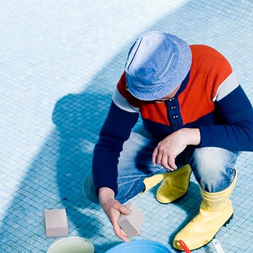 Miniatura 6 de Piscinas piedra pómez para limpieza, 2 piezas, piedra pómez para azulejos de piscina, inodoro, bañeras, fregadero de cocina, parrillas, limpieza de