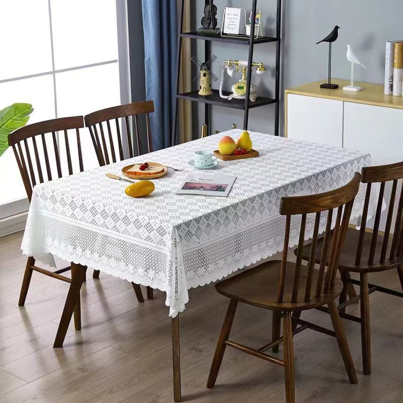 刺繍テーブルクロス200x140cm 刺繍テーブルクロス200x140cm 高密度カラー刺繍 テーブルクロス