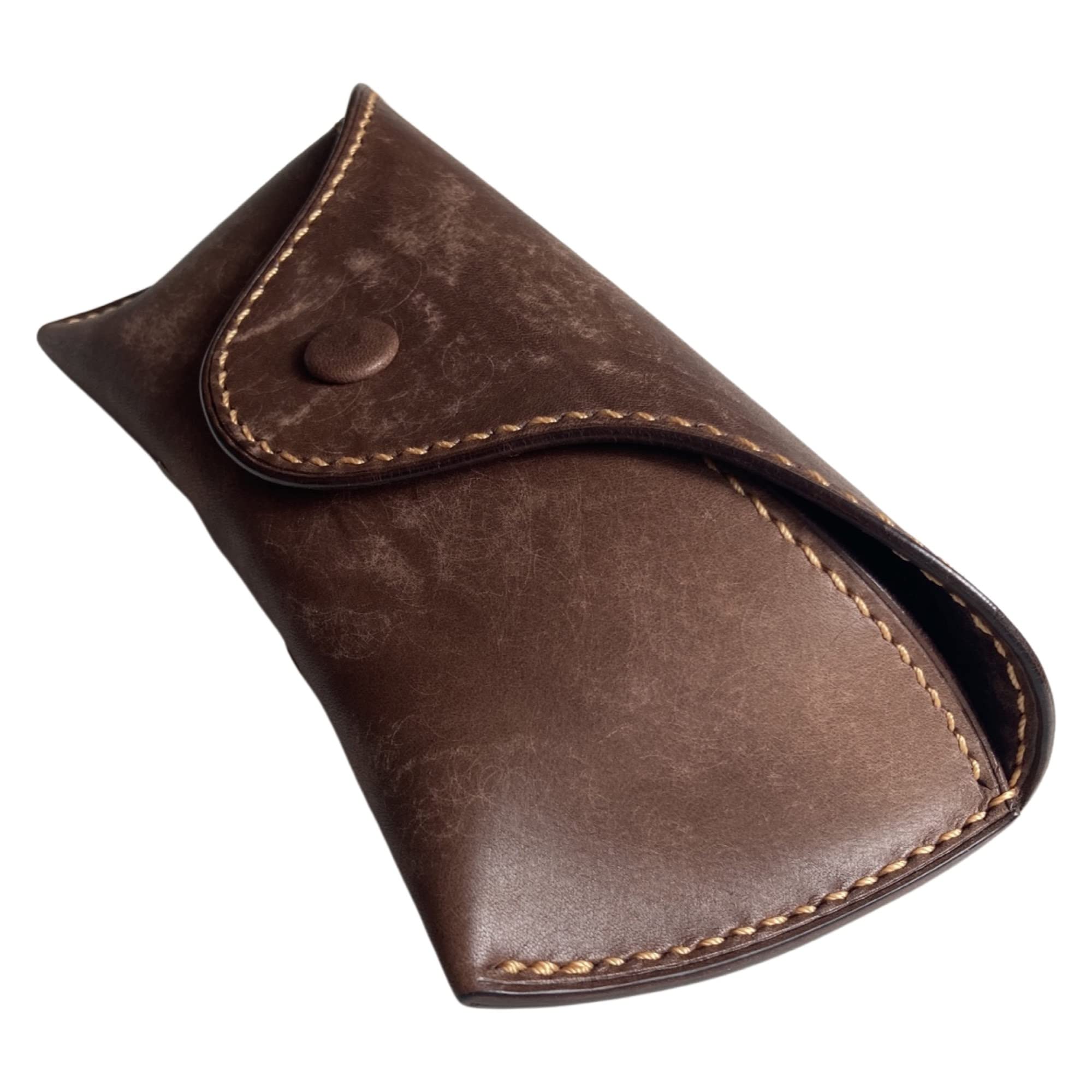 Brillenetui Hardcase Hartschalen Brillen Etui Brillentasche Brillenbox HülleBrillenetui Hülle Etui Brillentasche echt Leder Handgemacht
