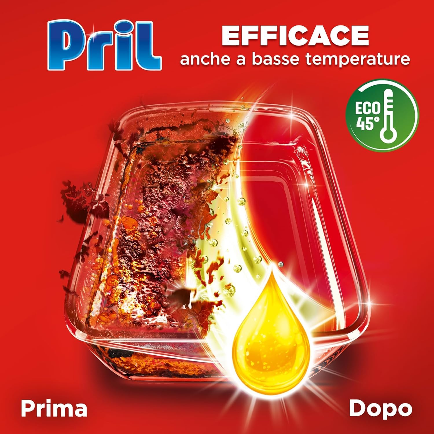 Gel Lavastoviglie All in One al Limone e Lime – Detersivo Liquido Multi-Azione – Azione Brillantante, Anticalcare e Sgrassante – 35 Lavaggi – Variazioni 4/6/8/10 Pezzi (6)