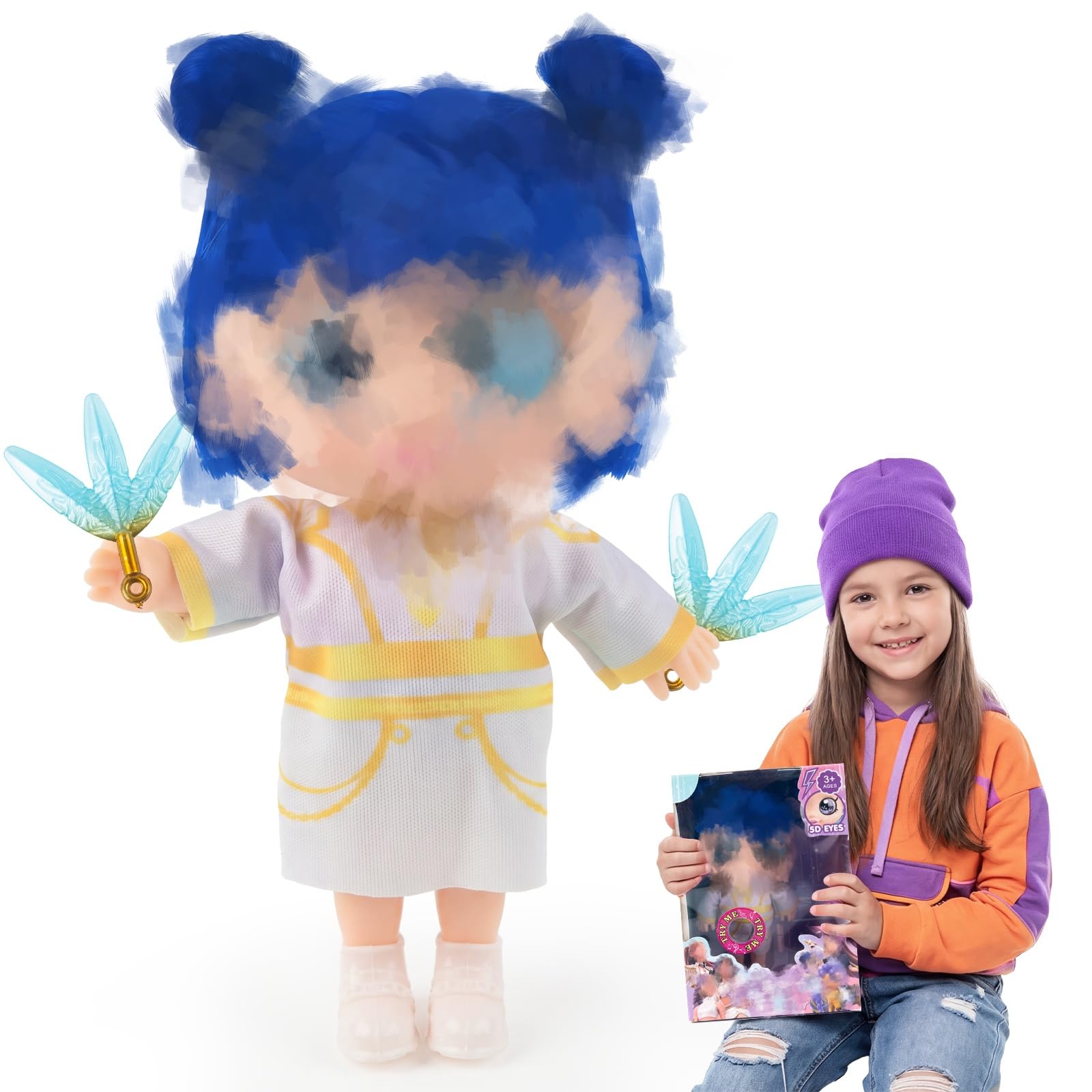 LMT Toyfigure Style E Toys Hunter Figures, Kids Cute Dolls Cartoon Figurine with Movie Pop Singer Collectible Toy Model Set Anime Merch Fan Figures for Display Desk Party Decor Birthday Gift