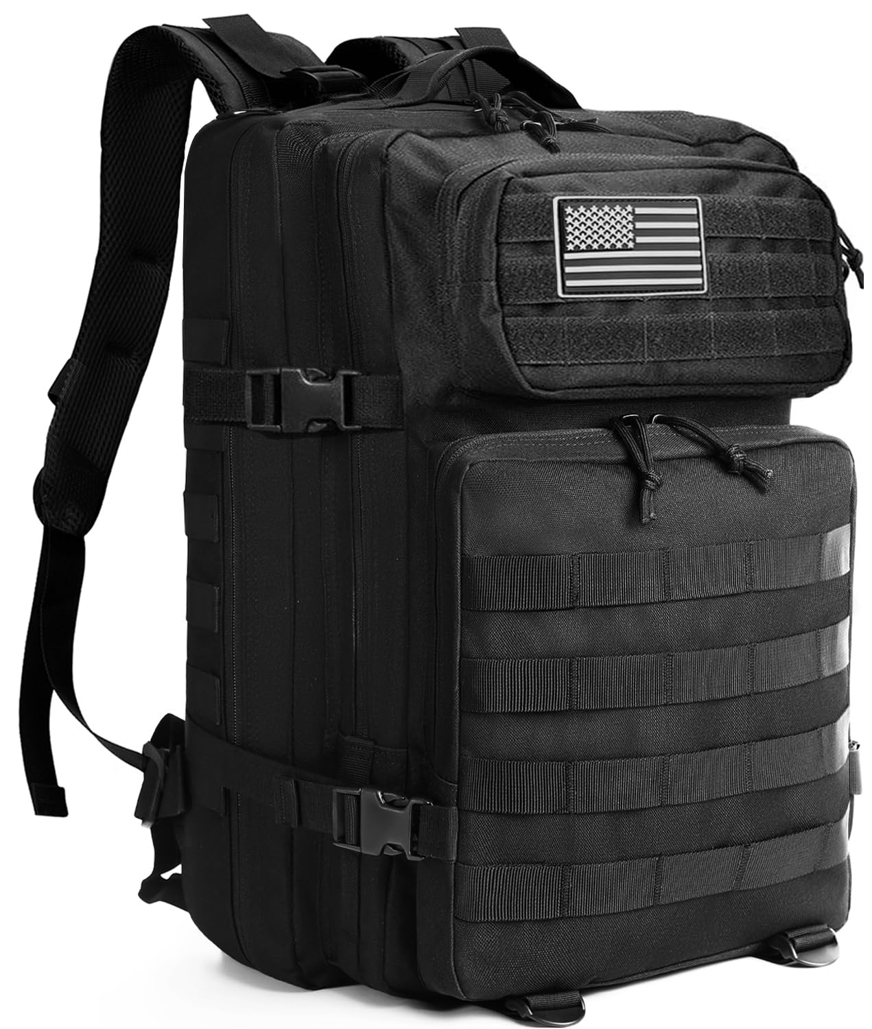 Military Tactical Backpack for Men 45L Molle Army 3 Days Assault Pack Bug Out Bag Water Resistant