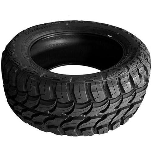 Red Dirt Road RD-6 M/T Mud Off-Road Light Truck Radial Tire-33X12.50R20LT 33X12.50X20 33X12.50-20 114Q Load Range E LRE 10-Ply BSW Black Side Wall