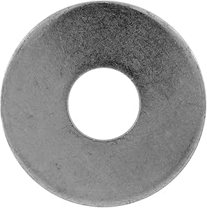 50 Rondelle Parafango Zincate Extra Spesse 3/8" X 1-1/4" - Per Serraggi - Foto 8