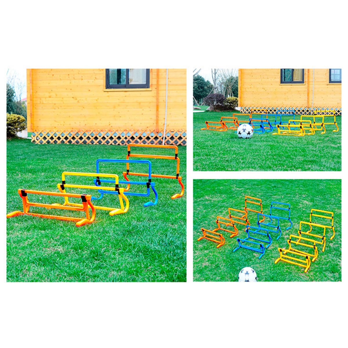 Sosoport Equipo De Ejercicio De Fútbol Deportes Conos para La Practica De Futbol Fútbol Americano Bolso De Balon De Futbol Escalera De Agilidad De Fútbol Juguetes De Futbol Rugby Rojo