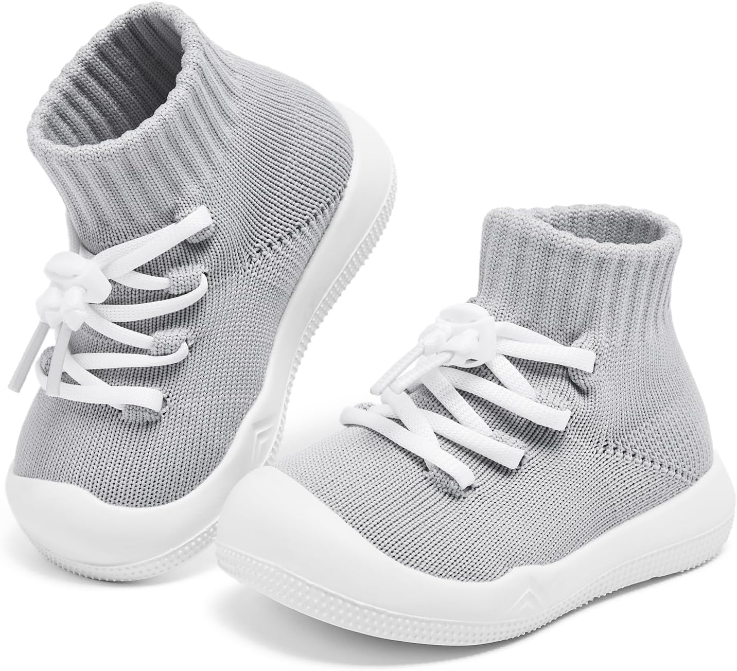 Baby Non Slip Socks Shoes Boys Girls Soft Slip On Sneakers Protection Toe Infant Slippers Lightweight Breathable First Walking Shoes