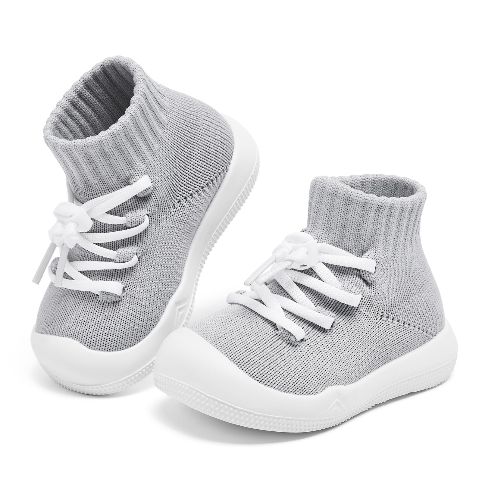Calzini da bambino per ragazzi e ragazze Scarpe sportive antiscivolo Protezione punta Scarpe da passeggio per bambini, leggere e traspiranti Scarpe da passeggio antiscivolo