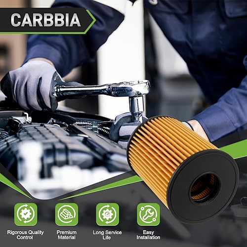 Miniatura 7 de 26350-2S000 Filtro de aceite con sellos compatible con Hyundai Santa Cruz 2.5L 2020-2022 compatible con motor Kia Sorento 2.5L 2021-2022, paquete de