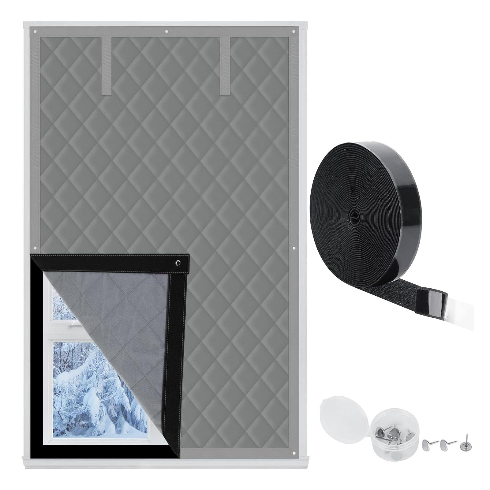 Film miroir sans tain occultant et isolant pour vitre de bureau ou maison