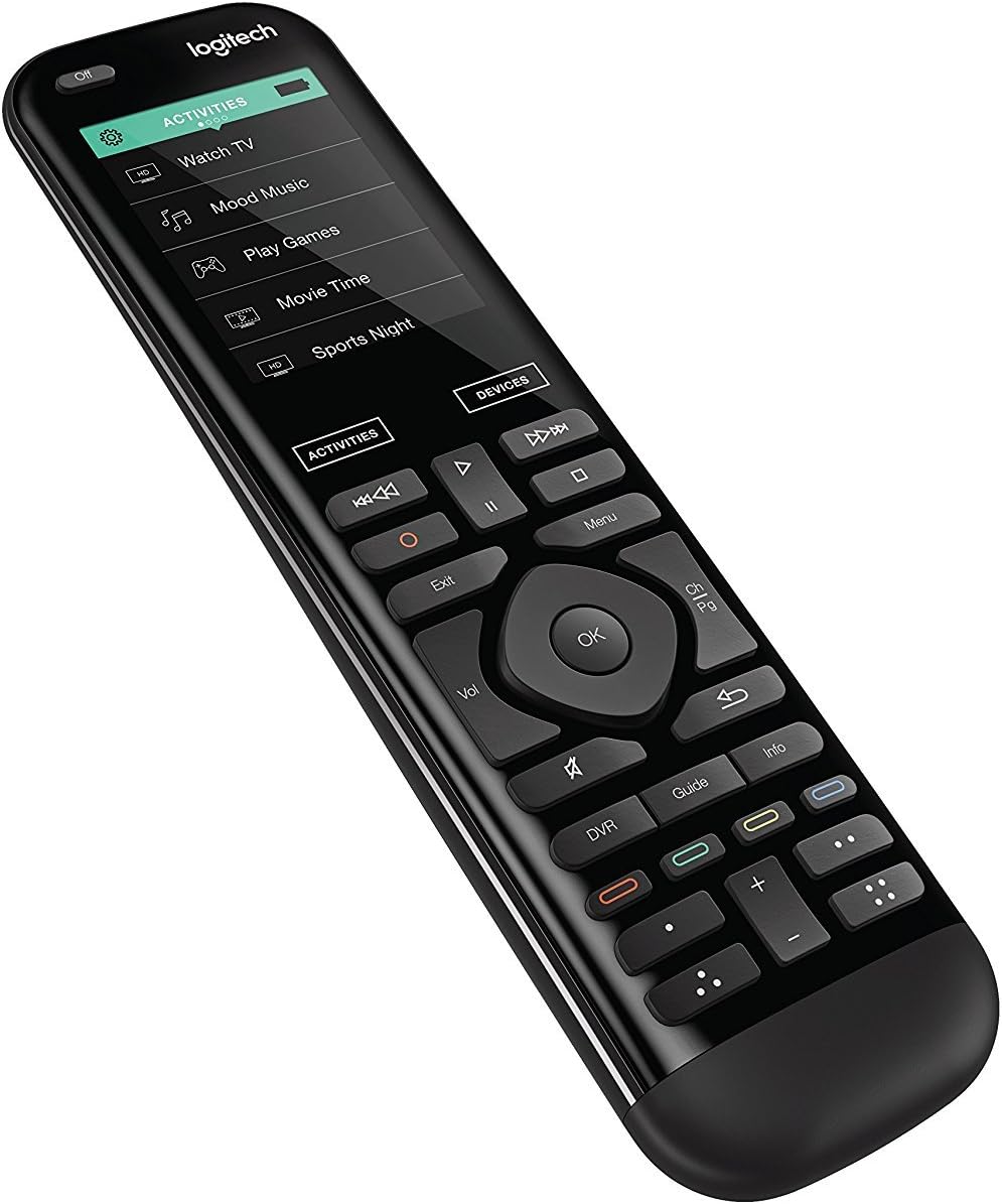 Logitech Harmony 950 Advanced IR Remote Control, Black (Renewed)