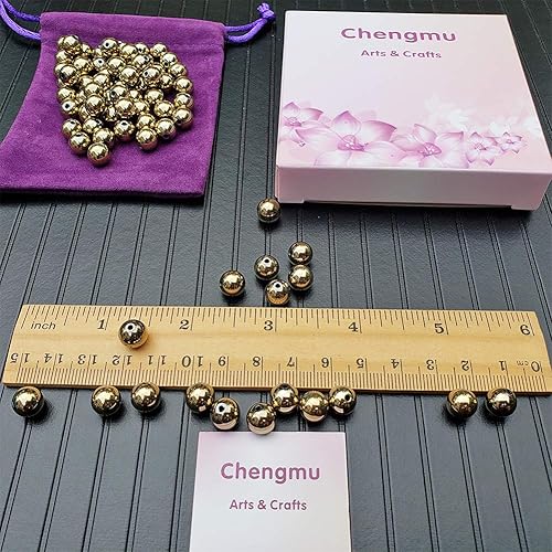 Miniatura 18 de Cuentas de piedra para hacer joyas, piedras preciosas naturales redondas sueltas espaciadoras para pulseras, collares y aretes, Piedra Kit