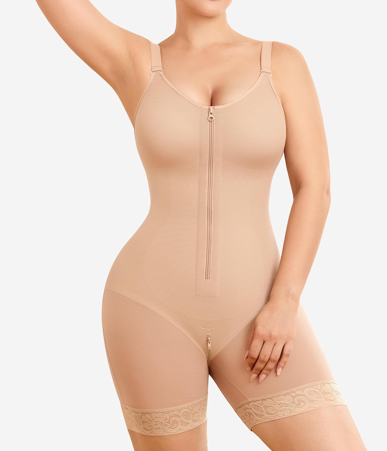 REYEOGO Shapewear for Women - Fajas Colombianas Moldeadoras Waist Trainer for Women Tummy Control - Image 5