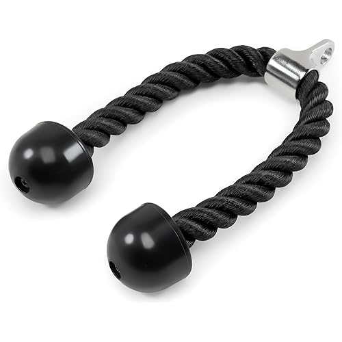 Marcy Heavy Duty Nylon Triceps Rope for Upper Body Workout TCR-24