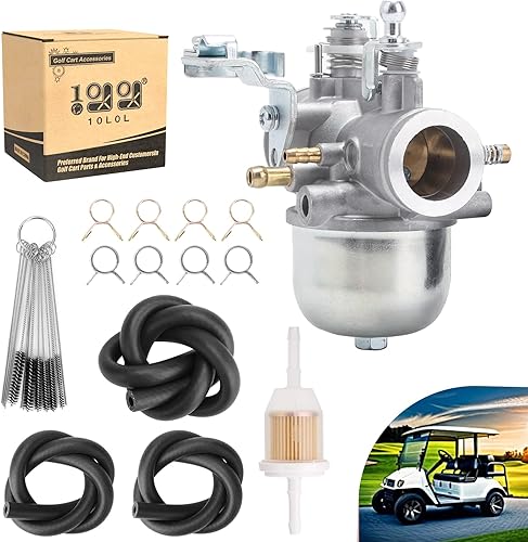 10L0L Carburador de carrito de golf para Yamaha G1 1983-1989 con motor de 2 ciclos J24-14101-01 J24-14101-00