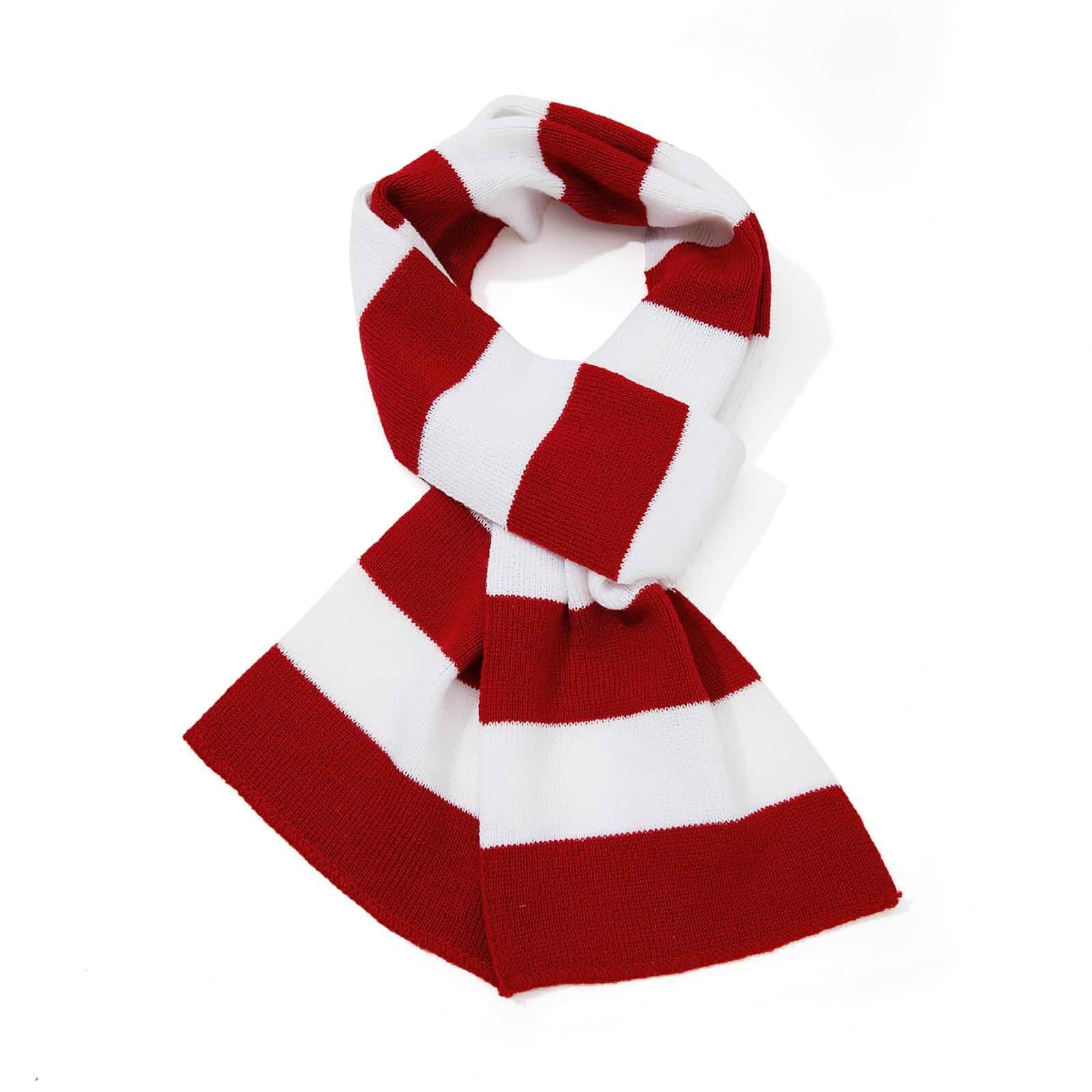 American Trends Men's Winter Scarf Knit Striped Scarf for Fall and Winter Long Soft Knit Fashion Classic Neck Scarves Plaid, Striped