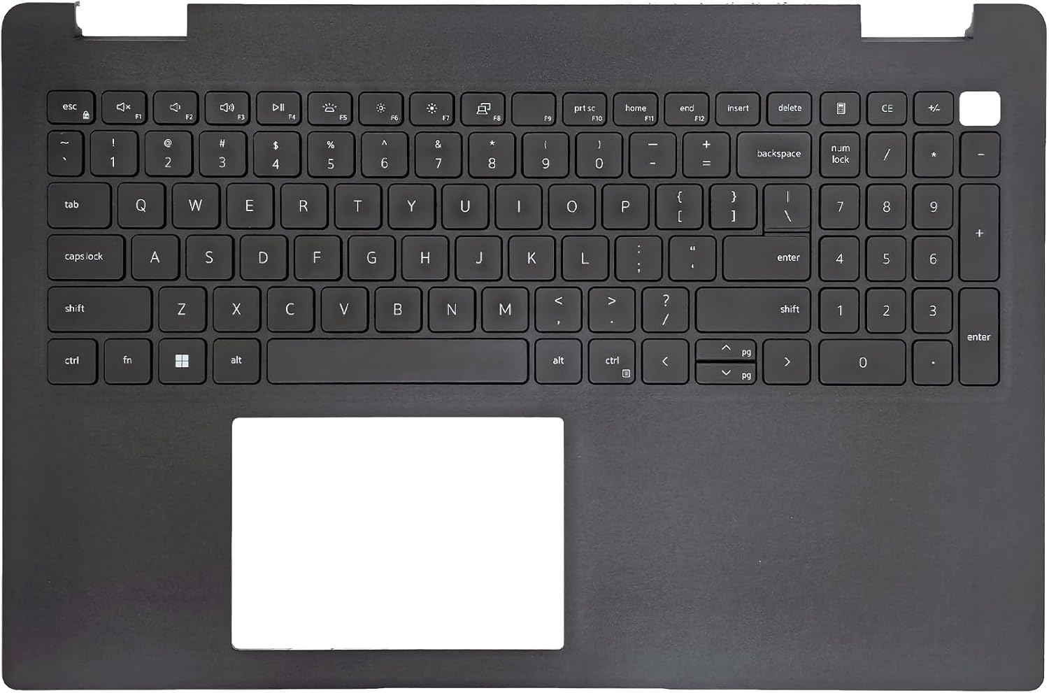 DJP76 0DJP76 Replacement Upper Case Palmrest Top Cover for DELL Latitude 3520 E3520 Series Laptop,Latitude 3520 Backlit Keyboard (Backlit)