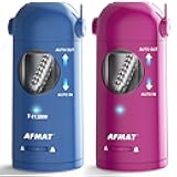 AFMAT Fully Automatic Pencil Sharpener, 2 Pack (Purple and Blue)