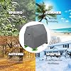 Kids Water Table Cover for Step2 Rain Showers Splash Pond Water Table, Waterproof Kids Sand and Water Table Toys Covers Heavy Duty Outdoor Toddlers Sand Table Cover (Grey)