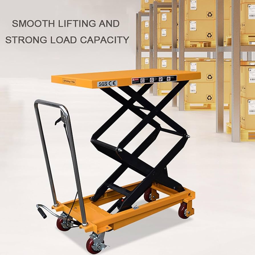 Amazon.co.jp: 油圧テーブルリフター、耐荷重150kg/200kg