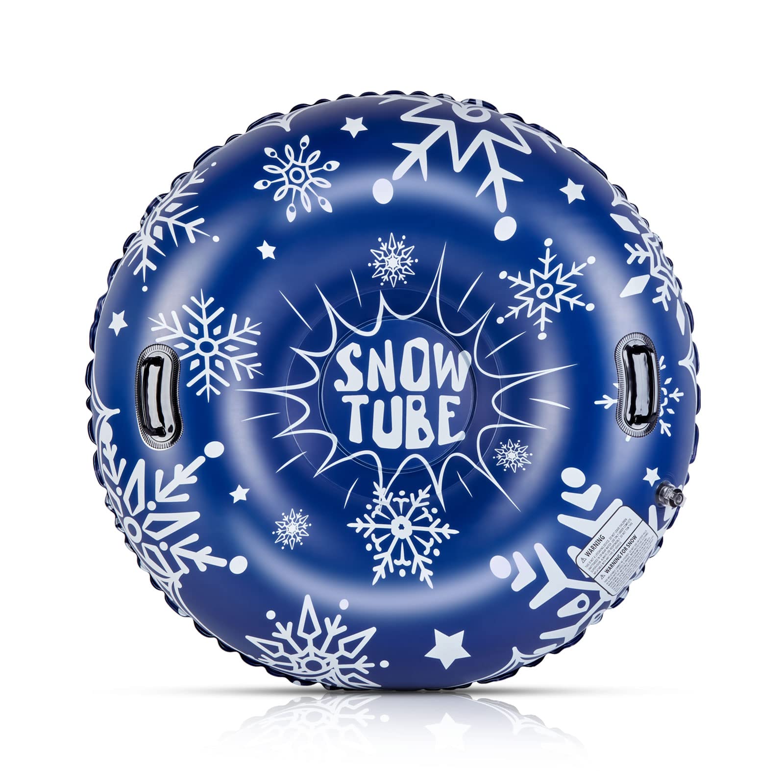 CAMULAND Snow Tube, 47Inch Snow Tubes for Sledding Heavy Duty