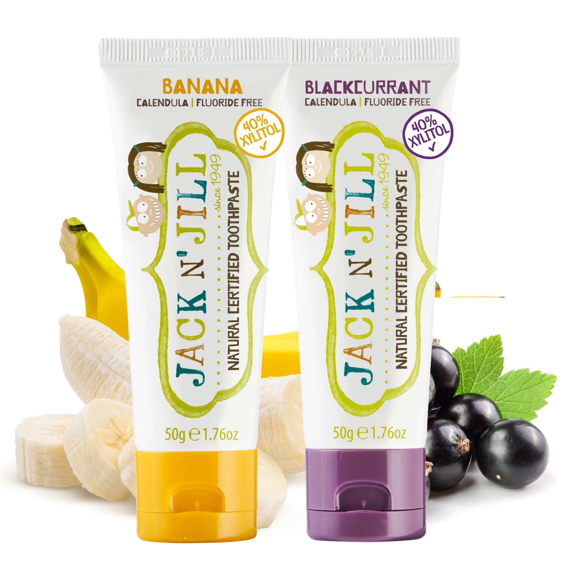 Amazon.com: Jack N' Jill Natural Kids Toothpaste - Banana