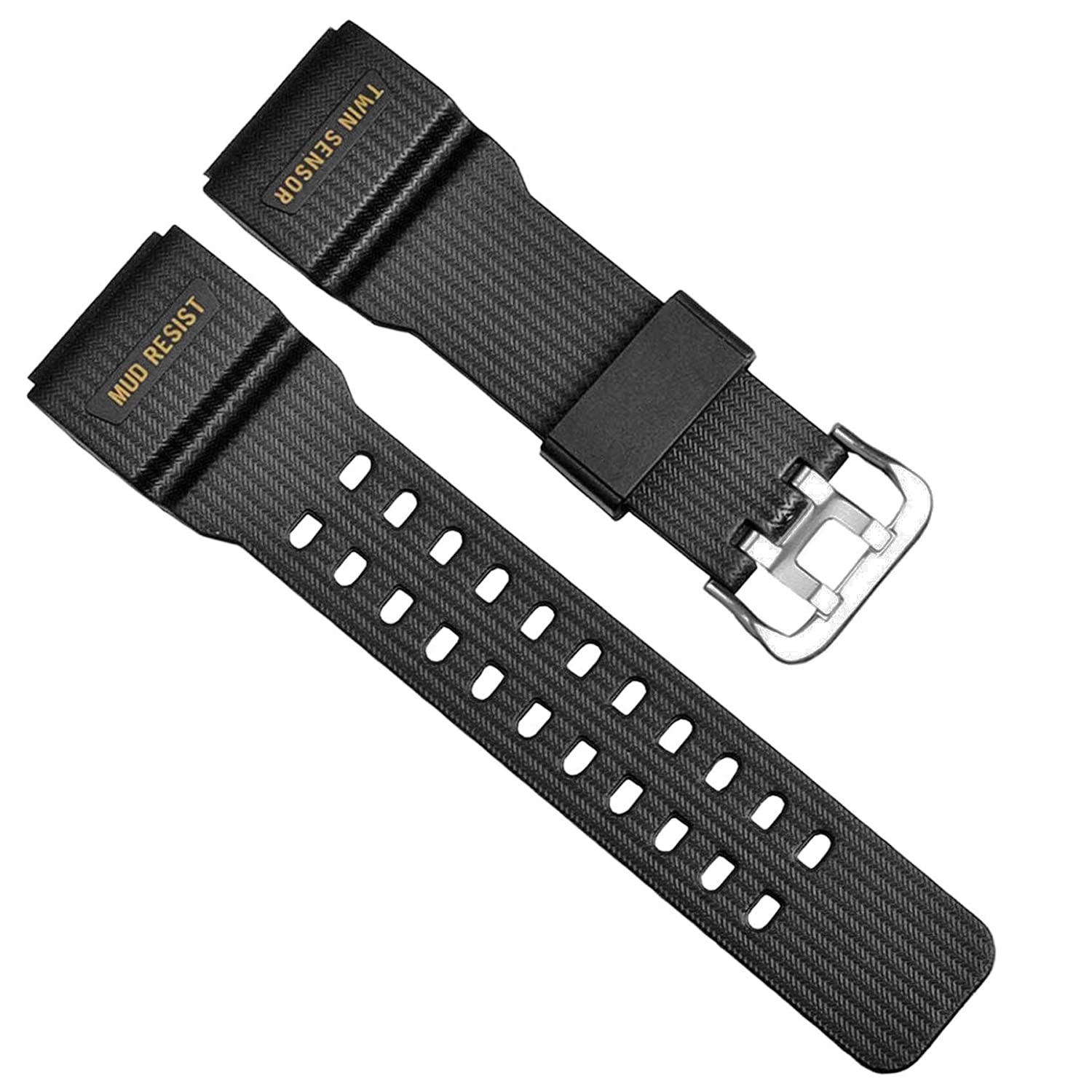 DBLACK CDS21 27MM Resin Watch Strap // Compatible With CASIO G-SHOCK MUD-MASTER GG-1000 /GWG-100 /GSG-100 Watch Only (Matte Black) (B0D6G2JTPH) Amazon Price History, Amazon Price Tracker