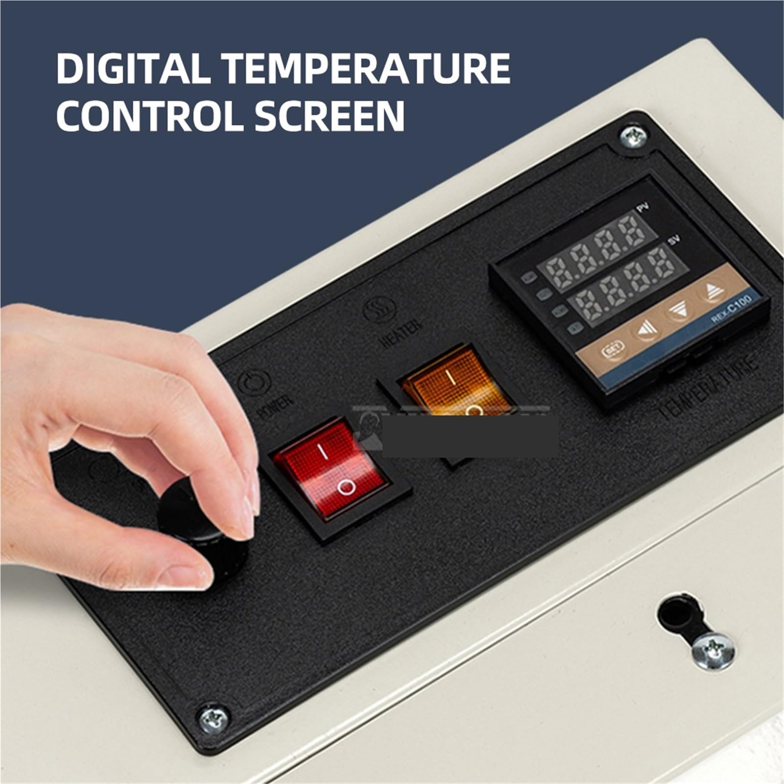 Máquina automática de sellado continuo FR-400 - Selladora térmica bolsas aluminio y polietileno for uso comercial doméstico Alta eficiencia(Printable date)