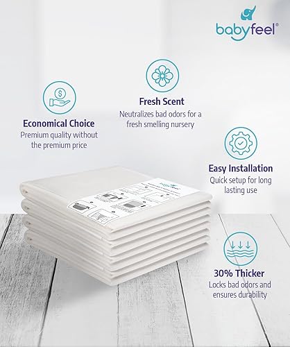 Miniatura 3 de Babyfeel Recambios compatibles con cubos de pañales DEKOR PLUS  Paquete de 4  Exclusivo 30% de grosor extra  Recambios de cubo de pañales con